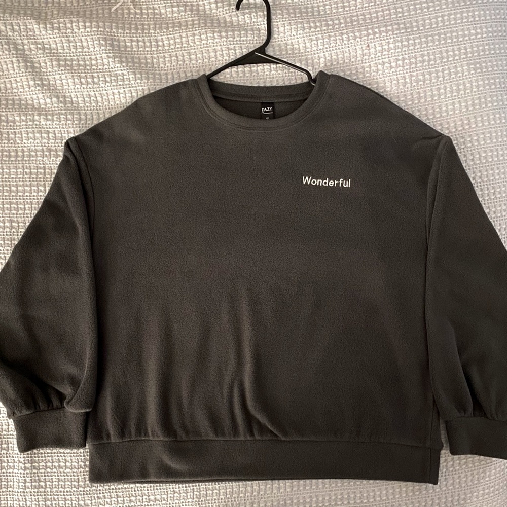 SHEIN Cozy Gray Pullover
